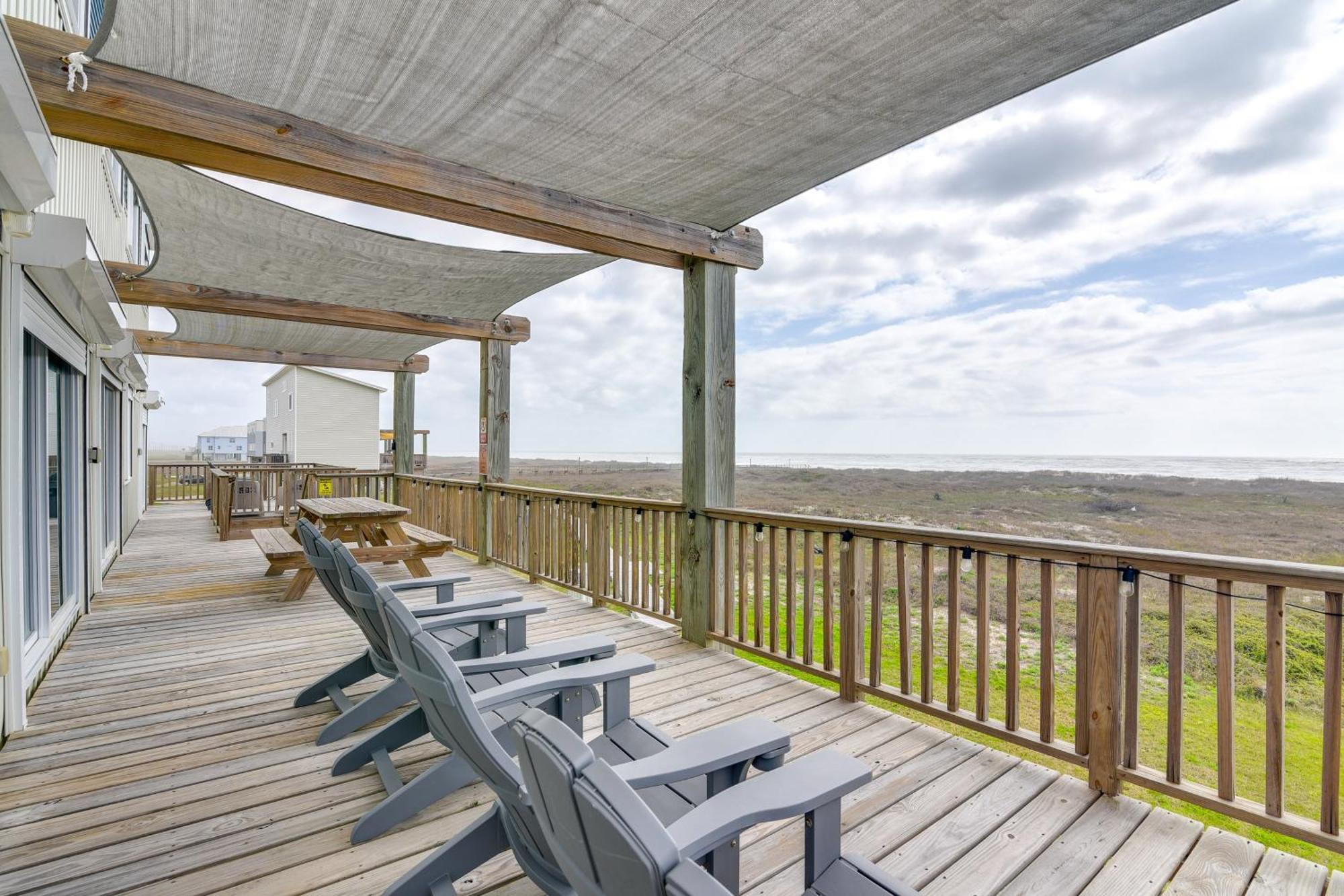 Ocean-View Surfside Home With Boardwalk To Beach! Surfside Beach Extérieur photo