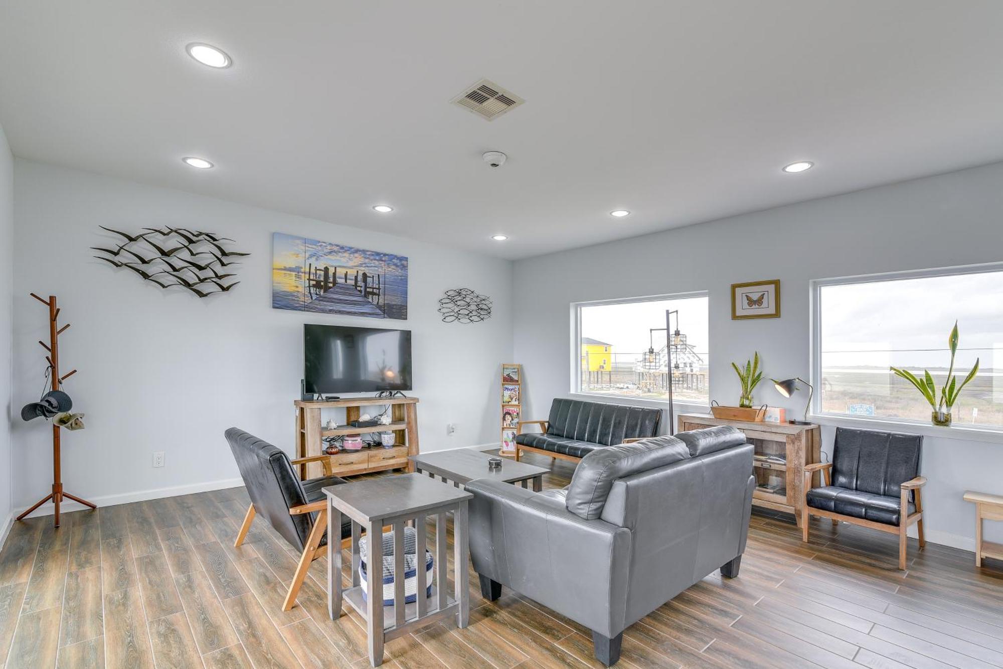 Ocean-View Surfside Home With Boardwalk To Beach! Surfside Beach Extérieur photo