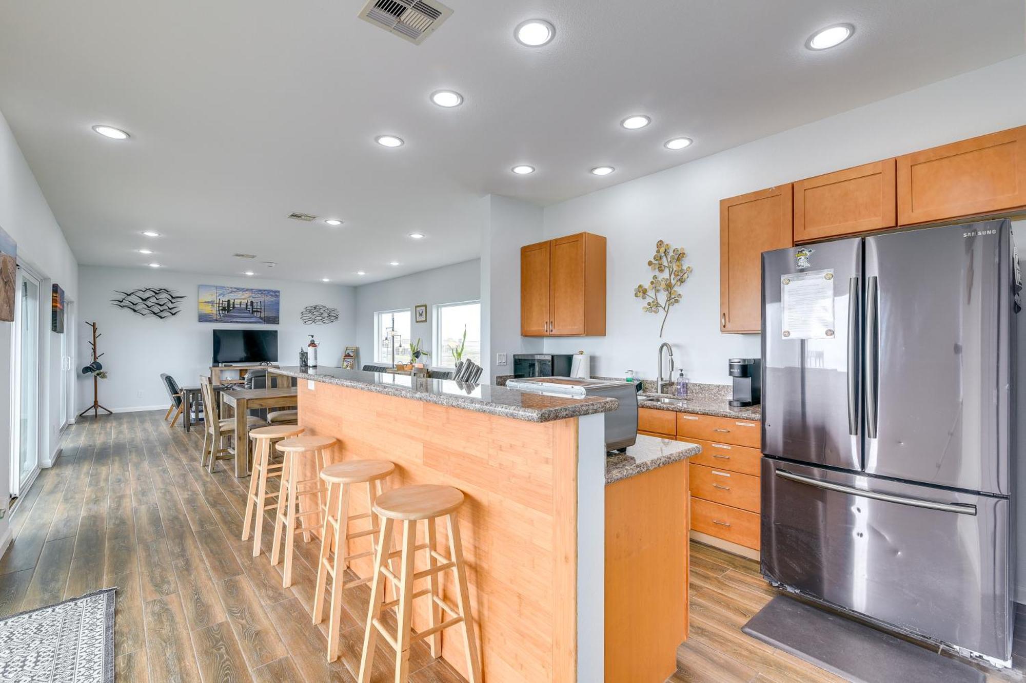Ocean-View Surfside Home With Boardwalk To Beach! Surfside Beach Extérieur photo