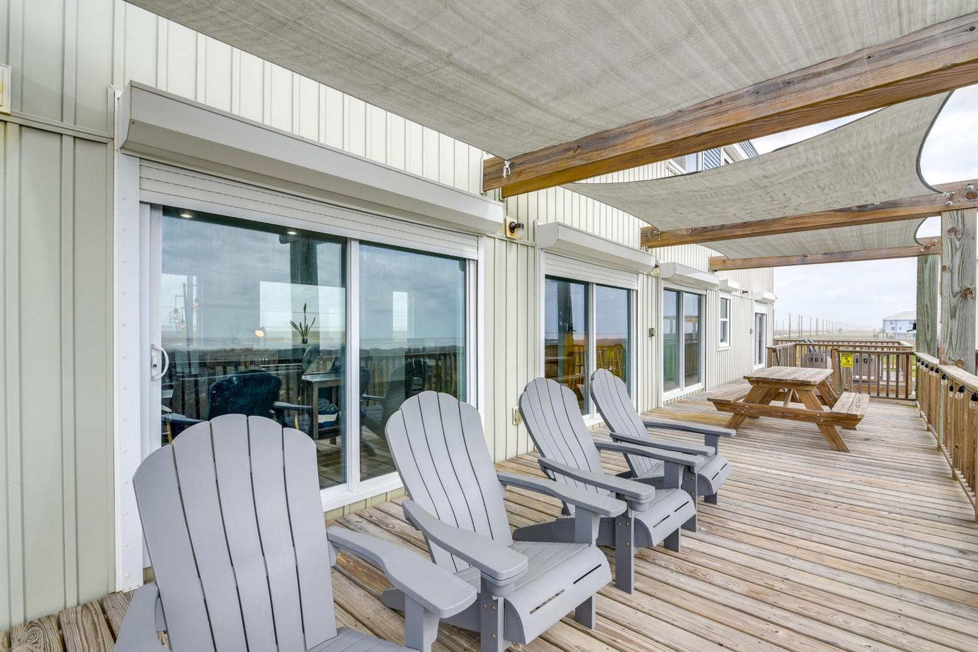 Ocean-View Surfside Home With Boardwalk To Beach! Surfside Beach Extérieur photo