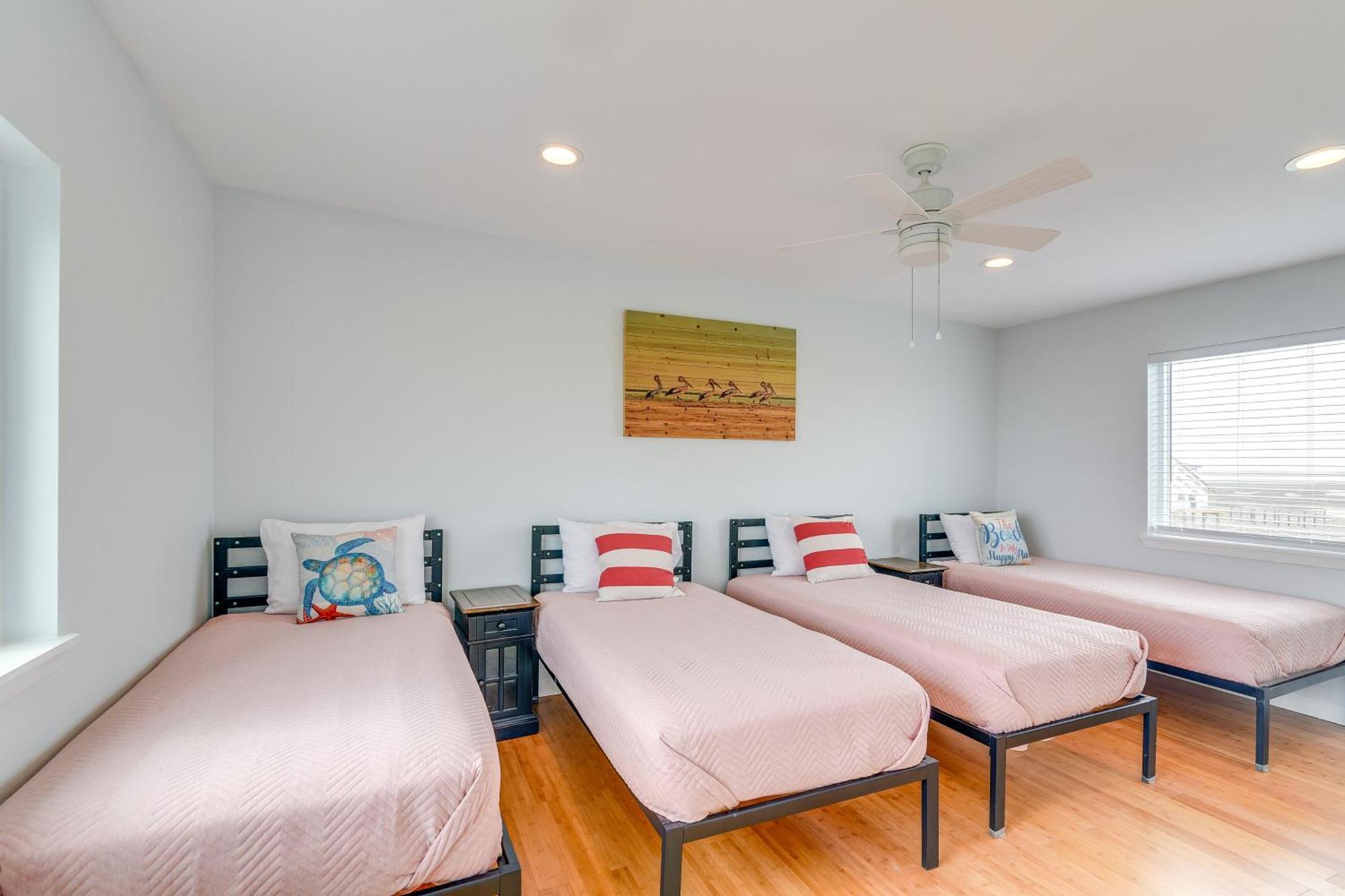 Ocean-View Surfside Home With Boardwalk To Beach! Surfside Beach Extérieur photo