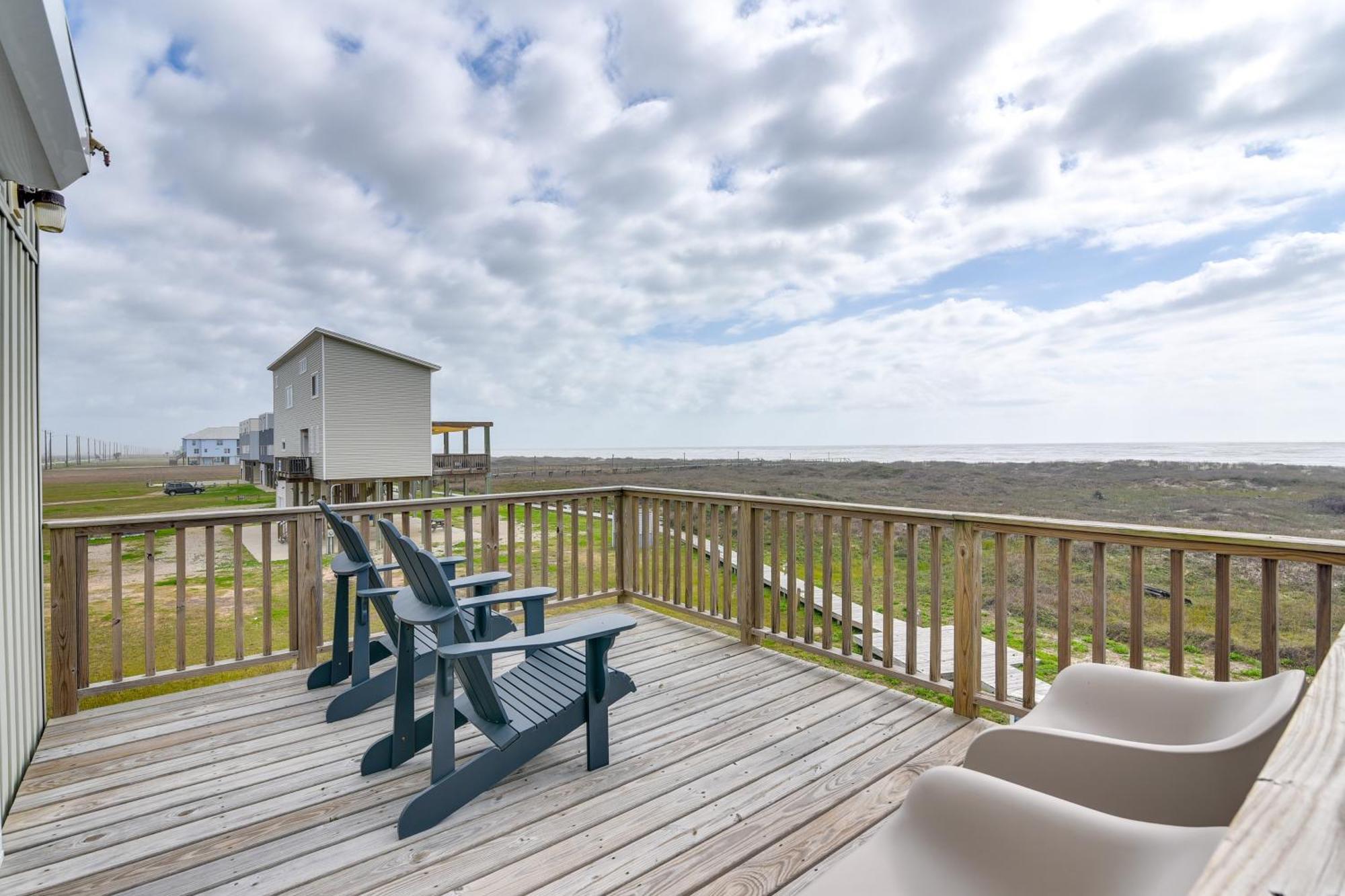 Ocean-View Surfside Home With Boardwalk To Beach! Surfside Beach Extérieur photo