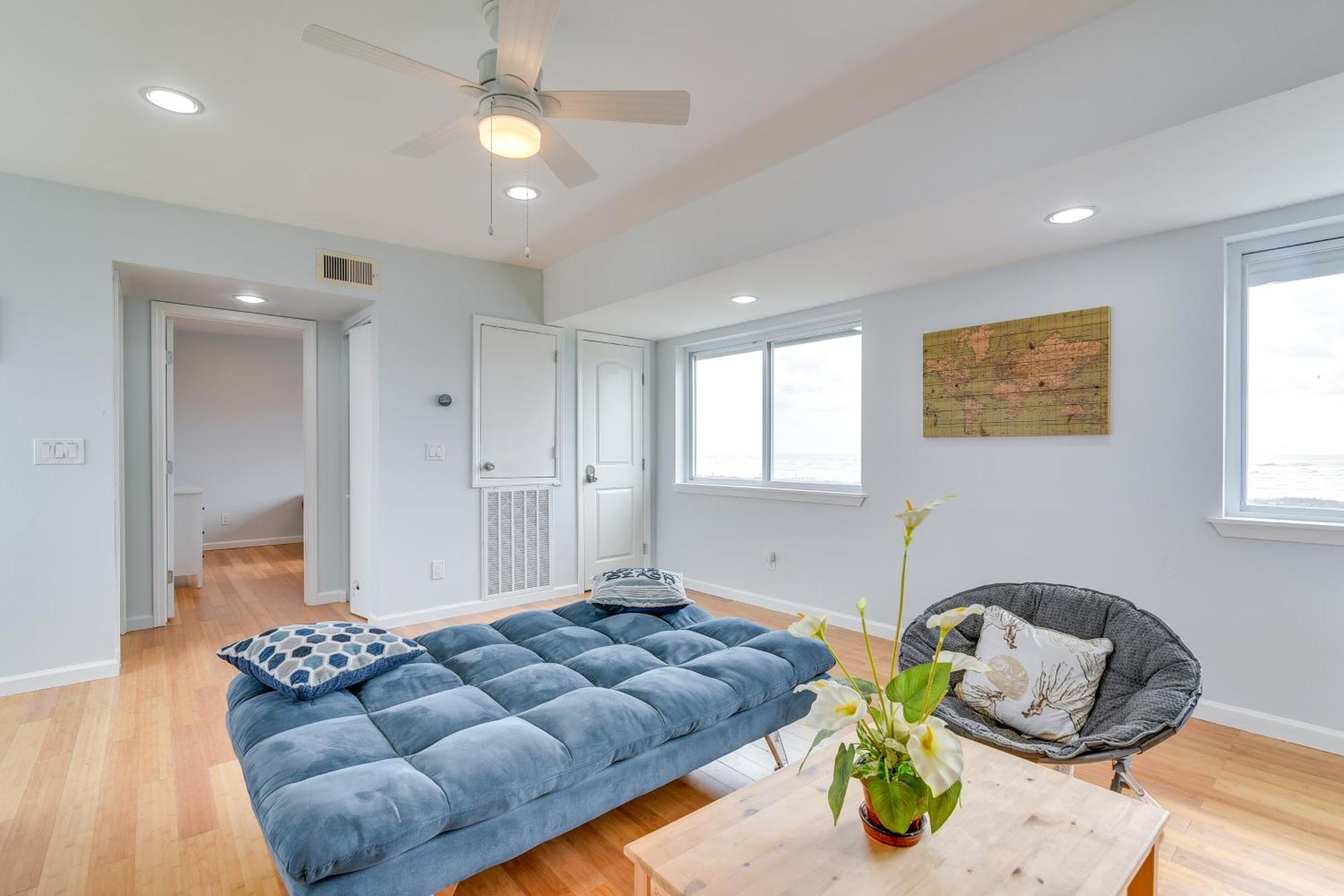 Ocean-View Surfside Home With Boardwalk To Beach! Surfside Beach Extérieur photo